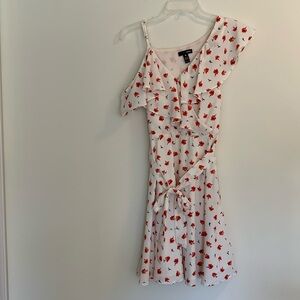 Aqua floral print dress size s